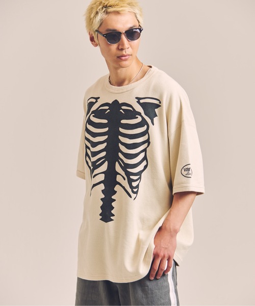 VANSON-SKELTON BONES-Thermal Tee（Tシャツ/カットソー）｜VANSON