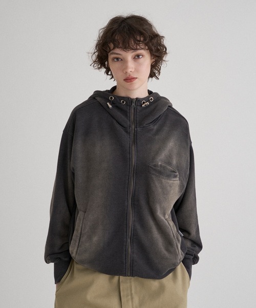 セール】BALACLAVA DOUBLE ZIP PARKER/バラクラバダブルジップパーカー