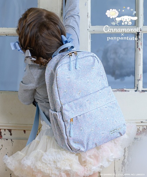 撥水マルチポケットリュックM B5【マイメロディ/シナモロール/ハロー