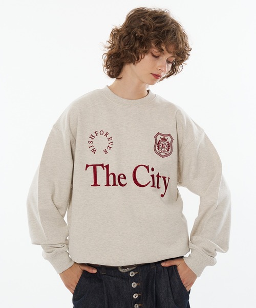 HEAVY WEIGHT DRAW CODE GAME LOGO SWEAT/ヘビーウェイトドローコード