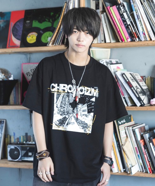 L.H.P（エルエイチピー）の「CHRONOIZM/クロノイズム/PHOTO T-SHIRT（T