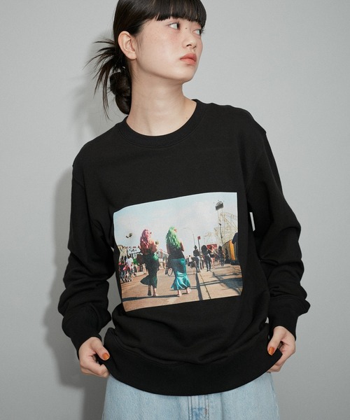 ZOZO限定・多サイズ】旅するスウェット (BLACK)≪Made by ZOZO