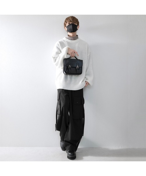 セール】【MASAKI ×DEVICEコラボ】Rename フェイクレザー サッチェル