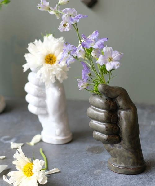 AS POTTERY/ HAND アズポタリー ハンド（フラワーベース）｜WEST