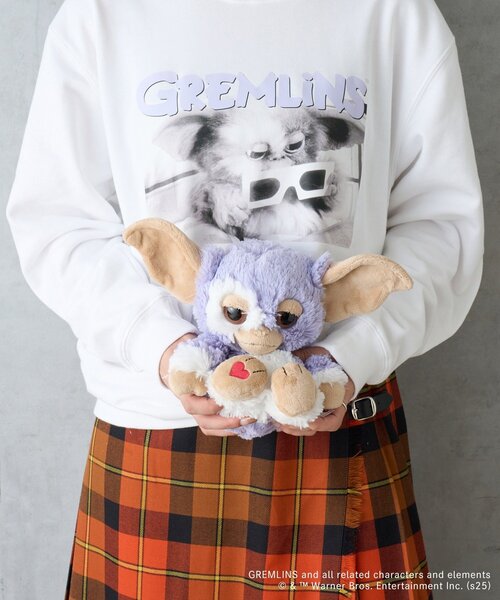 GREMLINS グレムリン】ギズモ ライラックグレーHeart 25cm（おもちゃ