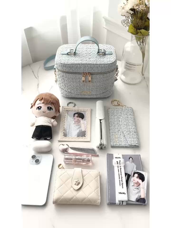 apres jour×Miridy】ツイードバニティバッグ（ショルダーバッグ