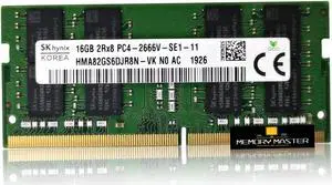 Hynix 16GB HMA82GS6DJR8N-VK 2666MHz DDR4 RAM is SODIMM PC4-21300