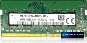 SK Hynix 8GB 1X8GB HMA81GS6DJR8N-VK DDR4 1Rx8 PC4-2666T SODIM 260