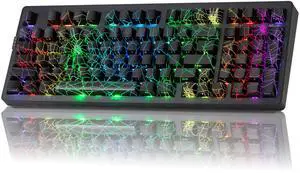 ZORNHER ZH980 Wireless Mechanical Gaming Keyboard,95% Black Custom