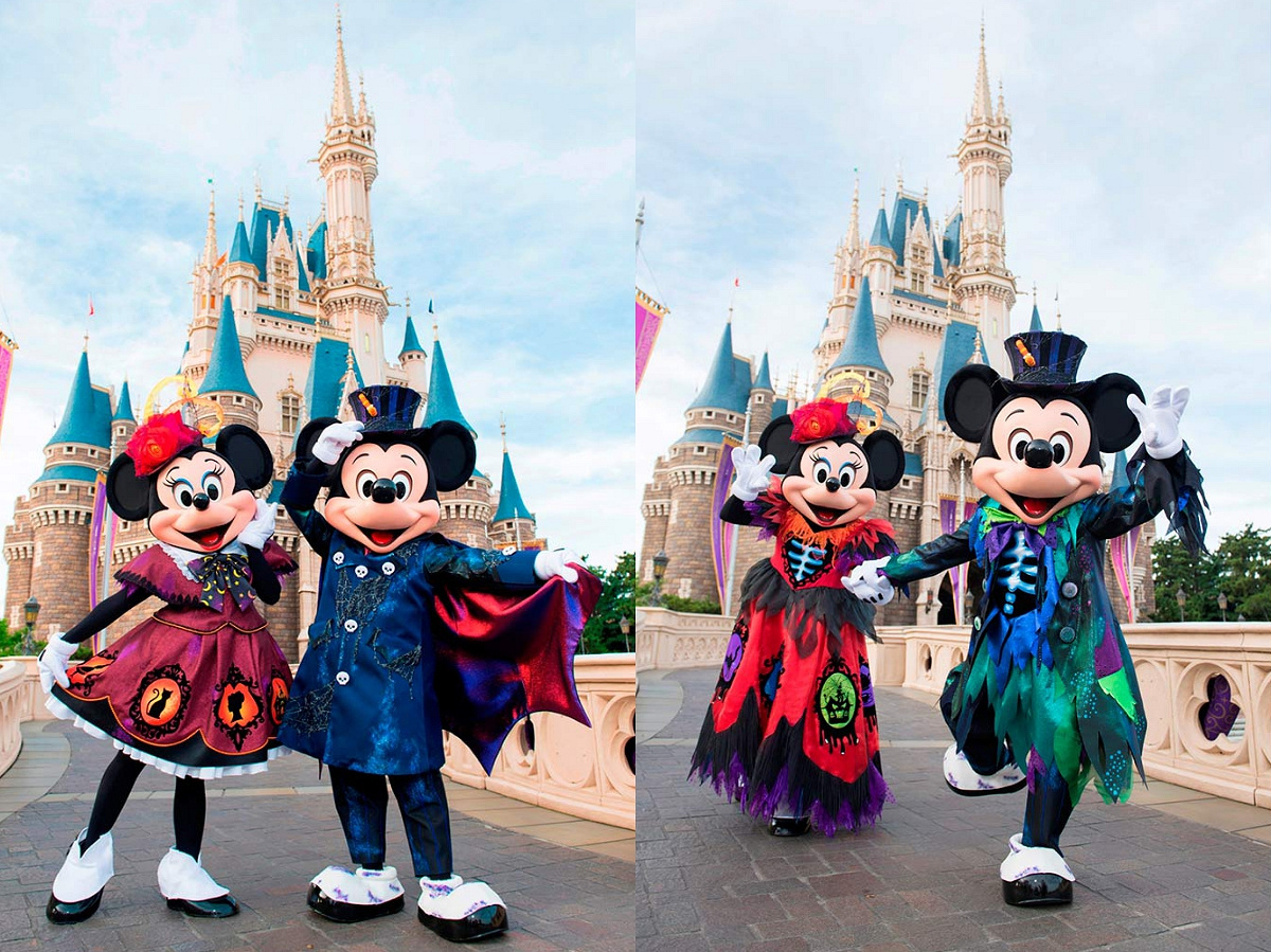 ミッキー＆ミニーの変化する衣装| キャステル | CASTEL ディズニー情報