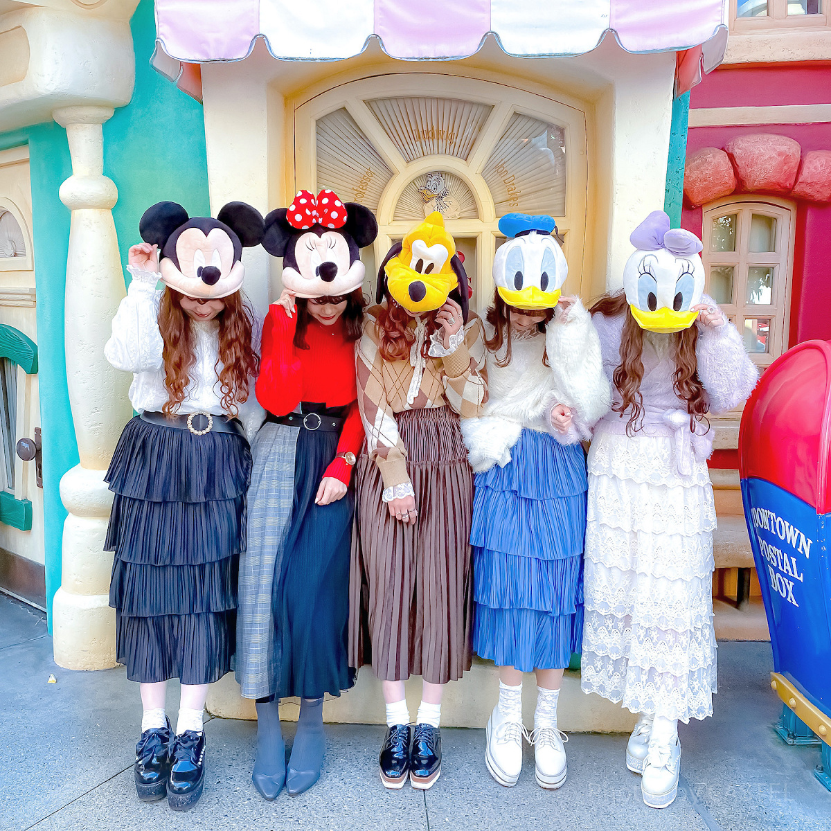 ミッキーフレンズのファンキャップコーデ| キャステル | CASTEL