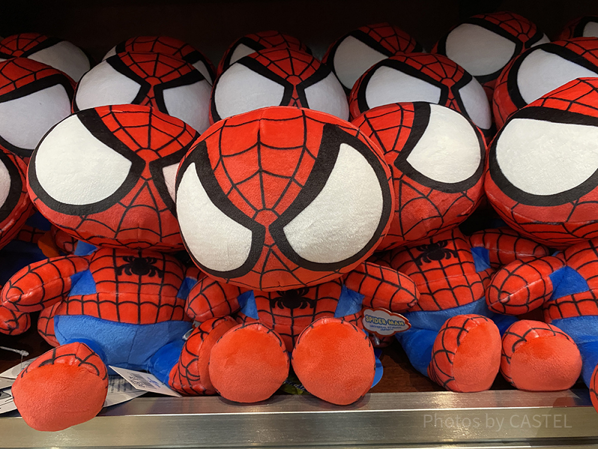 USJスパイダーマングッズ/ぬいぐるみ| キャステル | CASTEL ディズニー情報