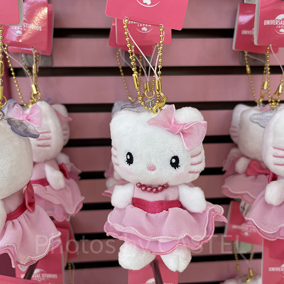 USJ/ハローキティのリボン型キーチェーン| キャステル | CASTEL
