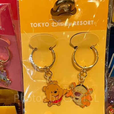 プーさん＆ティガーペアキーチェーン| キャステル | CASTEL ディズニー情報