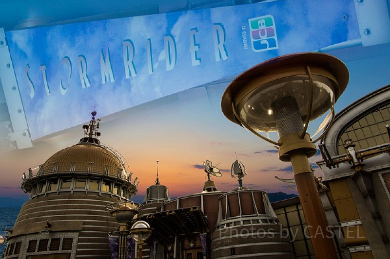 伝説のアトラクション「ストームライダー」を解説！エリアの裏設定や