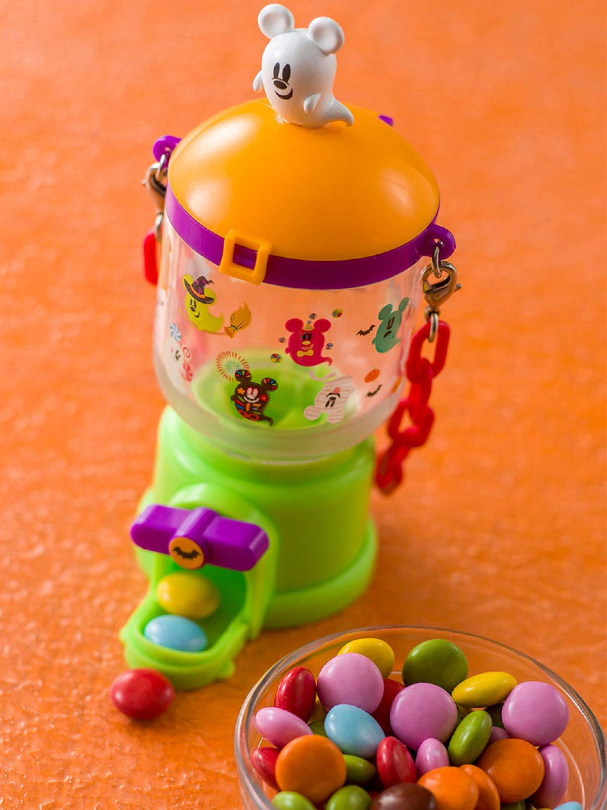 カラフルチョコレート、ミニスナックケース付き:| キャステル | CASTEL