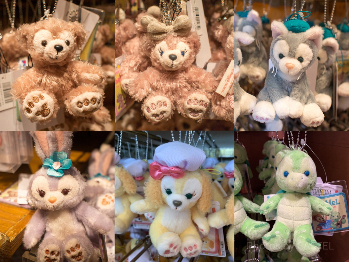 ダッフィー＆フレンズぬいぐるみストラップ| キャステル | CASTEL