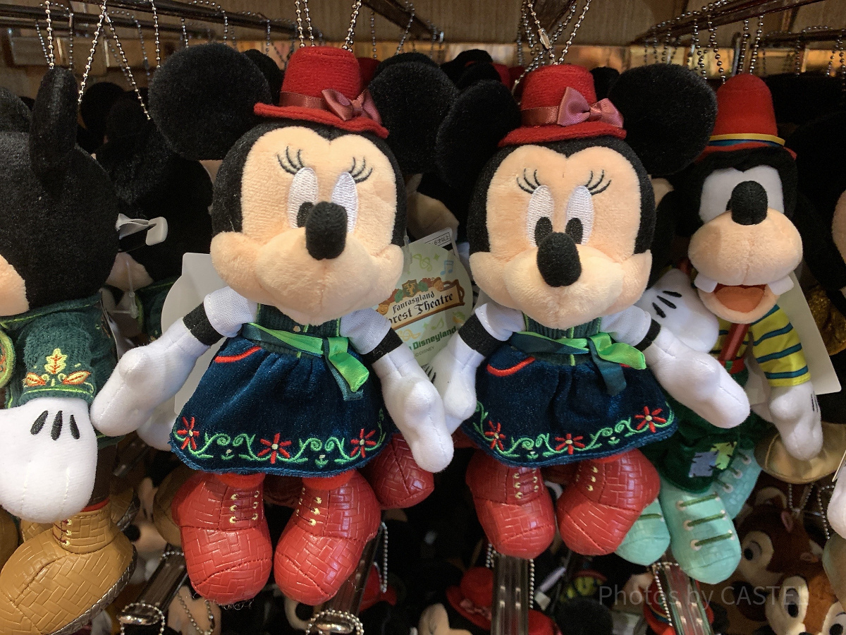 ミニーのぬいぐるみバッジ（マジカルミュージックワールド