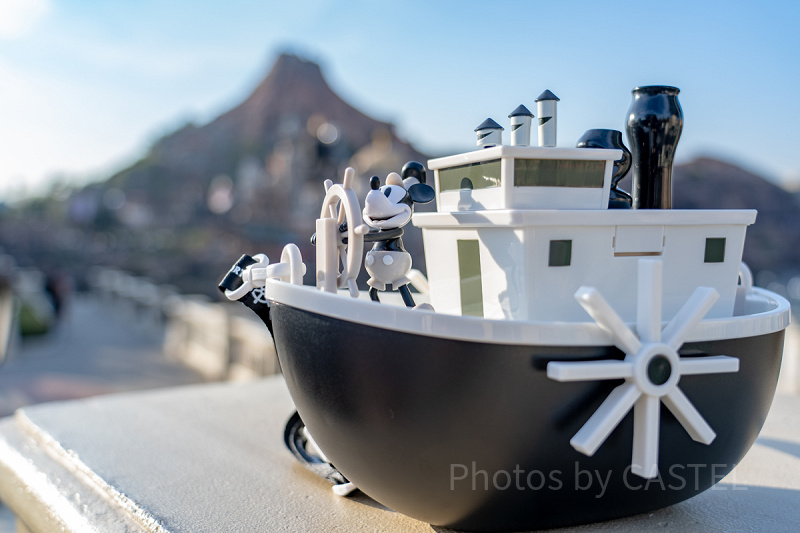 ミッキー90周年】蒸気船ウィリーポップコーンバケットの値段＆販売場所