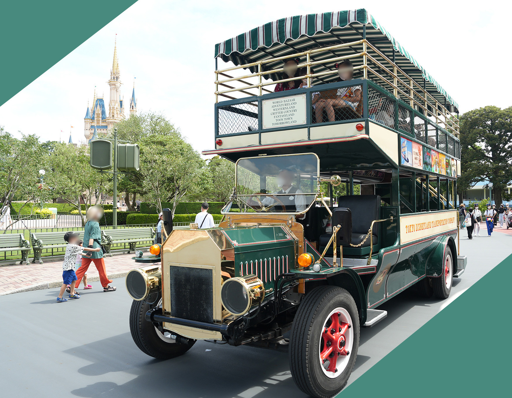 TDL】オムニバスでディズニーランドを1周してみよう！20世紀の