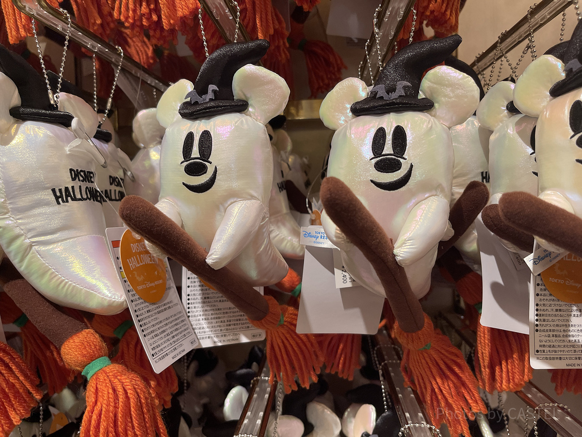 おばけミッキーぬいぐるみバッジ（ディズニーハロウィングッズ2024