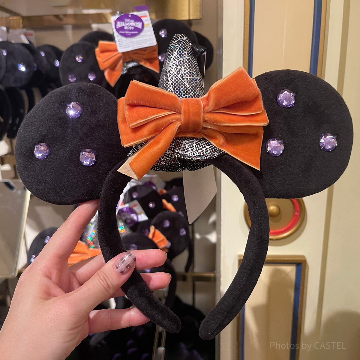 魔女カチューシャ（ディズニーハロウィングッズ2024）| キャステル