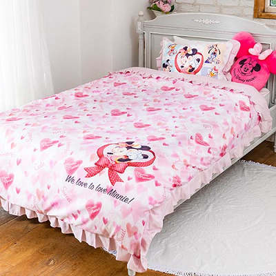 ミニー・べスティーズ・バッシュ！グッズ：掛ふとんカバー| キャステル