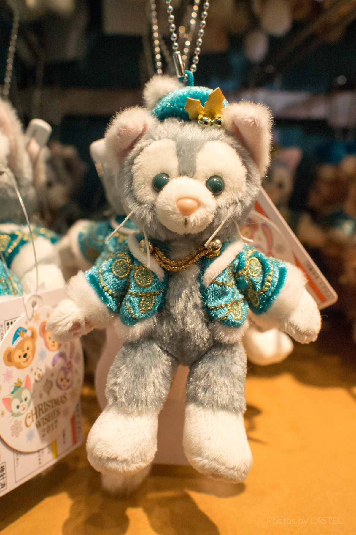 ジェラトーニぬいぐるみバッジ（カラー・オブ・クリスマス