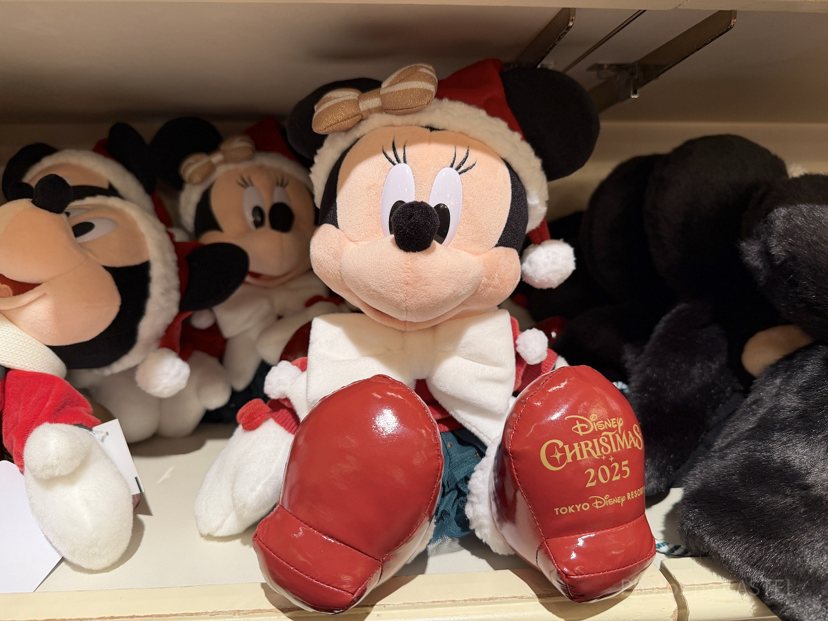 ミッキー ミニー ぬいぐるみ 大きめ グレー クラシック ディズニー