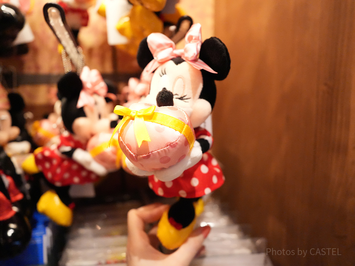 ミニーバースデーぬいぐるみバッジ（ディズニー誕生日グッズ2023