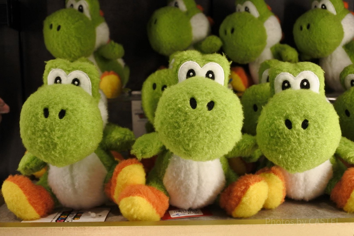 ヨッシーぬいぐるみ（緑）| キャステル | CASTEL ディズニー情報
