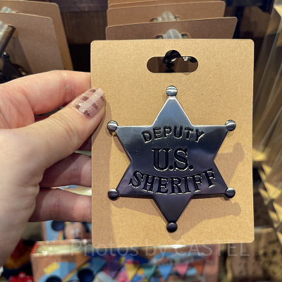 副保安官バッジ| キャステル | CASTEL ディズニー情報