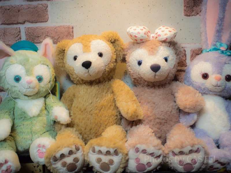 ダッフィー＆フレンズ全ぬいぐるみ！シェリーメイ、ジェラトーニ