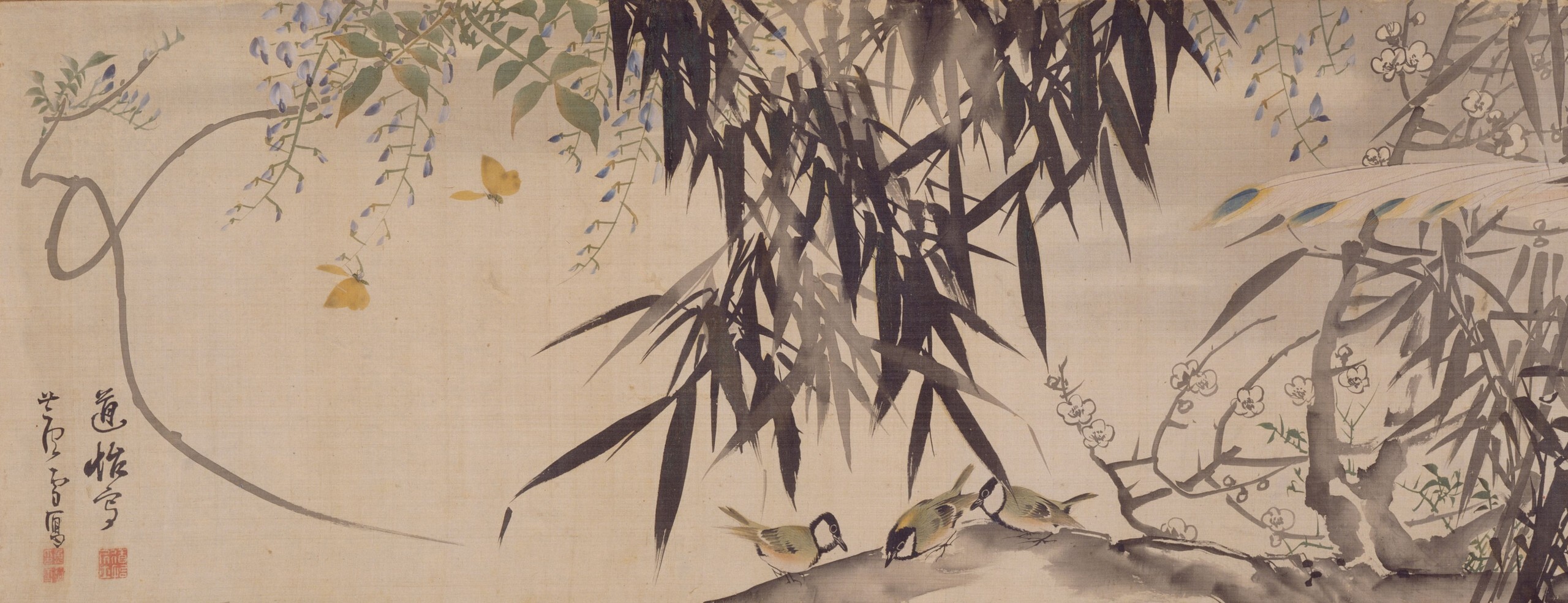 花鳥蟲獣図巻 | 所蔵作品 | 千葉市美術館