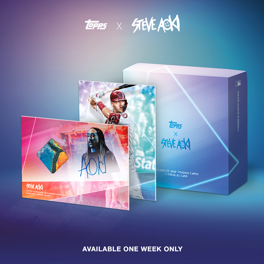 2020 Topps X Steve Aoki Checklist, MLB Set Info, Boxes, Details