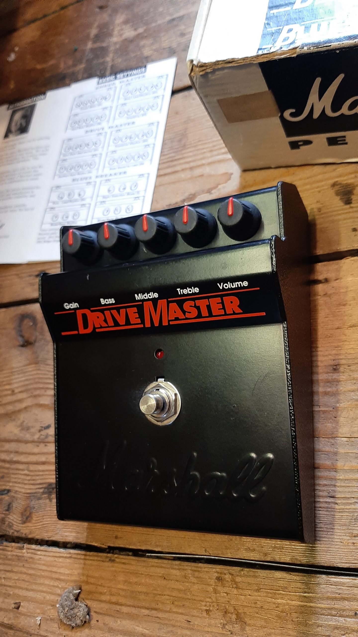 生産終了‼️Marshall DRIVE MASTER Made in UK‼️