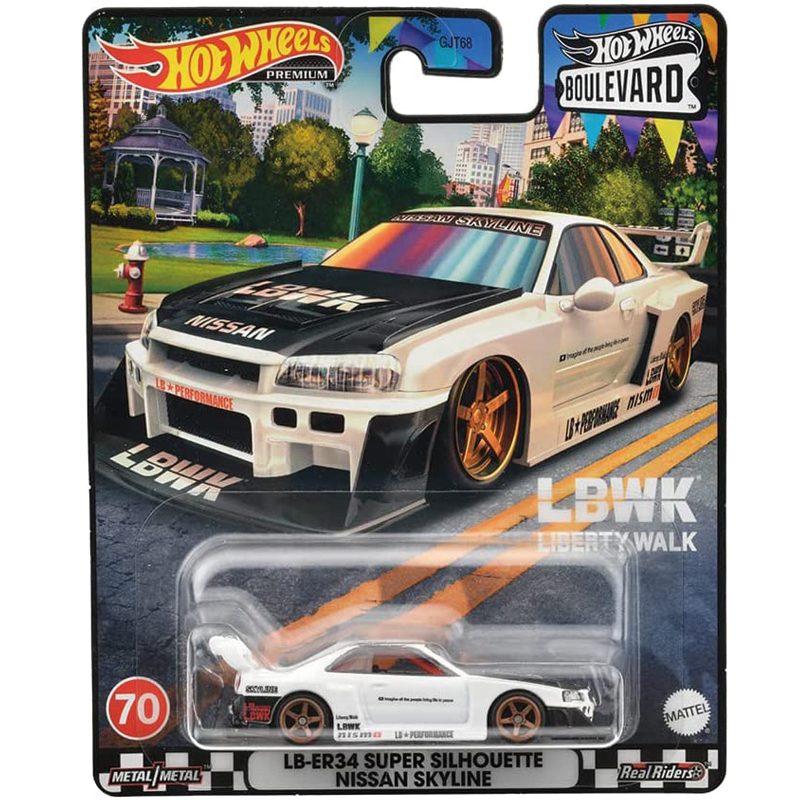 ホットウィール ブールバード -LB-ER34 スーパーシルエット 日産