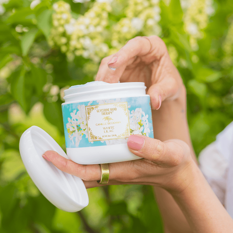 Glycerine Hand Therapy White Lilac 8oz - Intense Non-Greasy Hand
