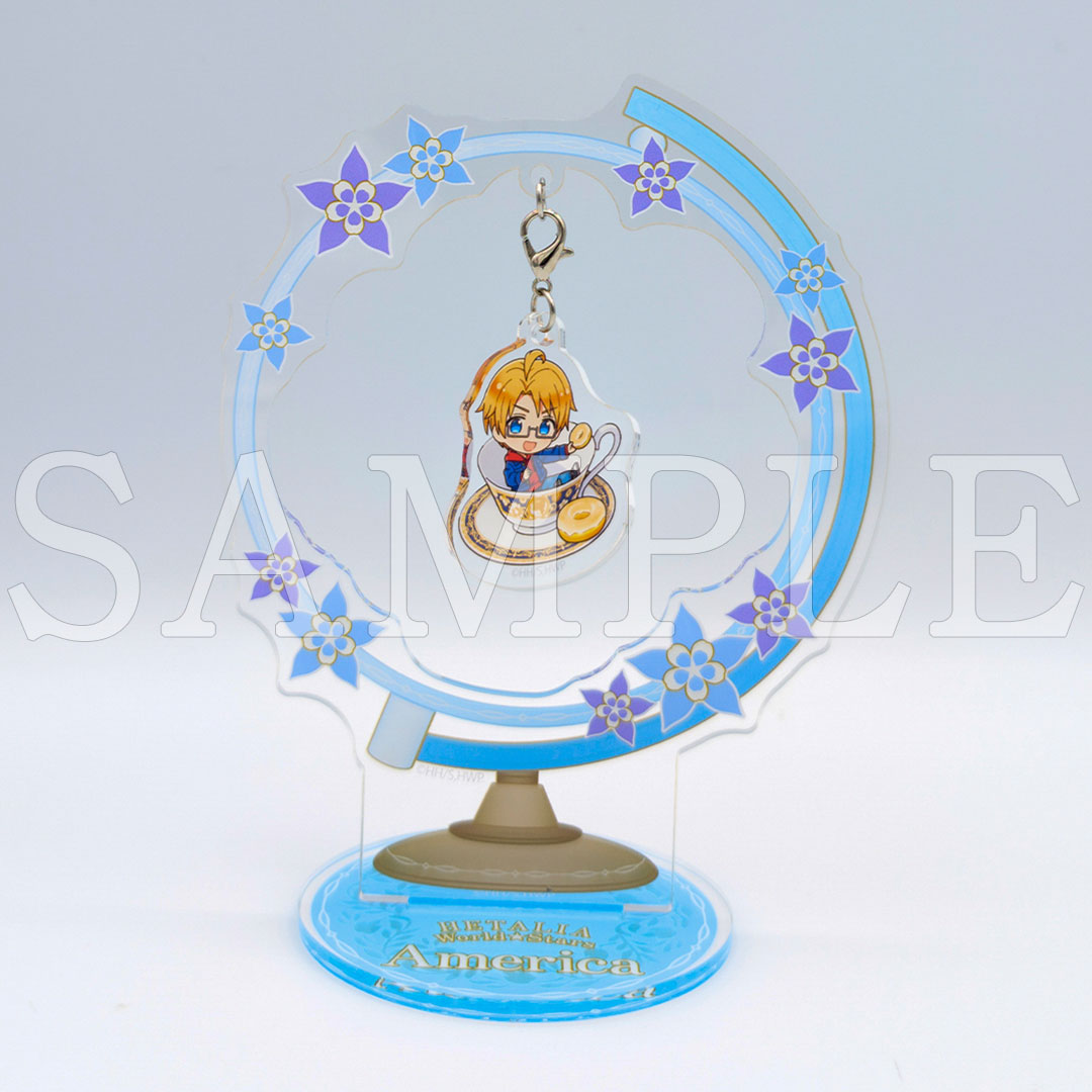 ヘタリア World☆Stars』アメリカ ゆらゆらアクリルスタンド｜camos