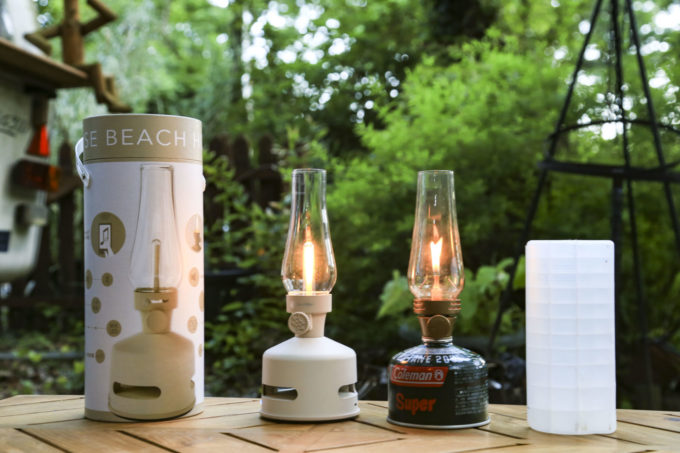 キャンプ道具？！】morimoriのLEDランタンスピーカーは、お洒落な