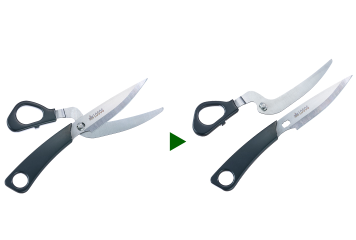 ロゴスからアウトドア用万能ハサミ「シザーナイフ」登場 | キャンプ