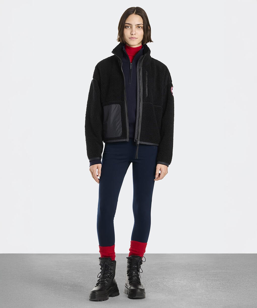 セヴァーン ジャケット カインドフリース(7103W)｜カナダグース