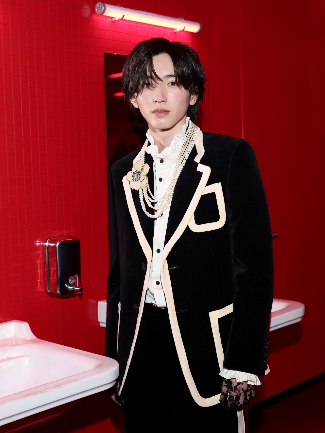 なにわ男子・道枝駿佑♡パリで堪能した「ヴァレンティノ」ファッション