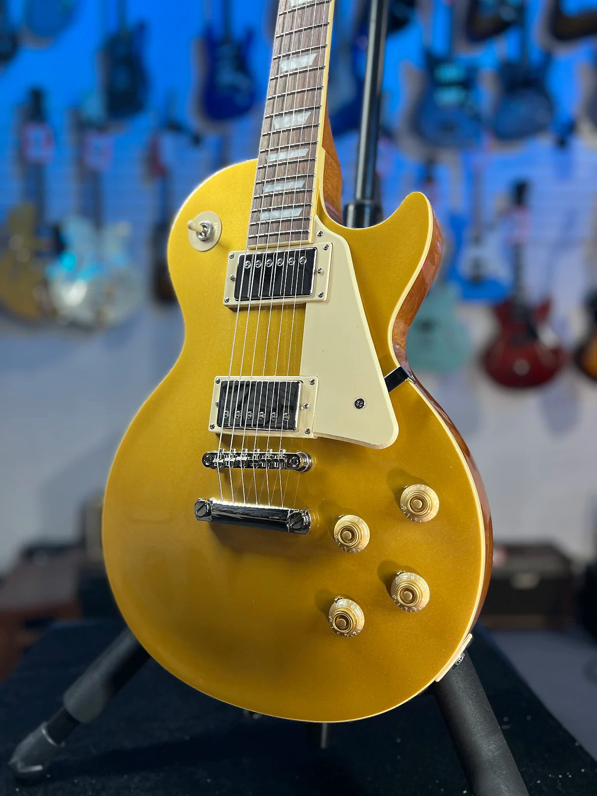 Epiphone Les Paul Standard 50s 2025 - Gold Top, with Epi Premium Gig B