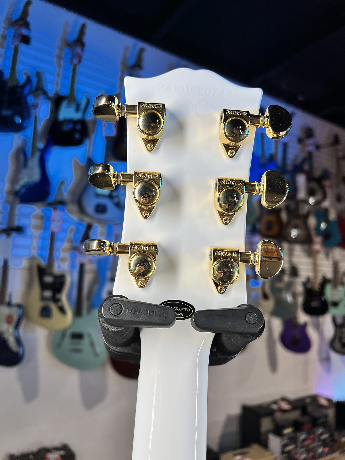 Epiphone Les Paul Custom 2025 - Alpine White with Epi Hard Case, Free