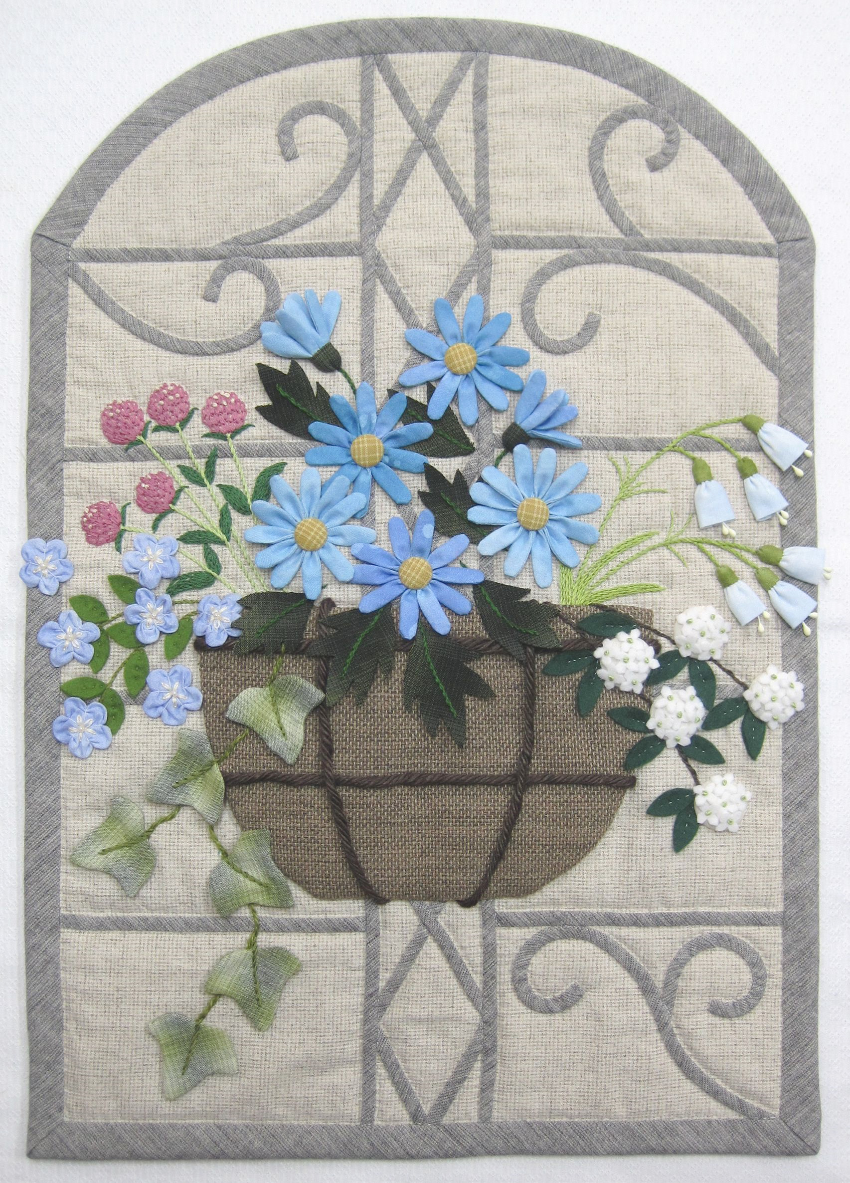 ミニタペストリー「チューリップ」 商品詳細｜オリジナルパッチワーク