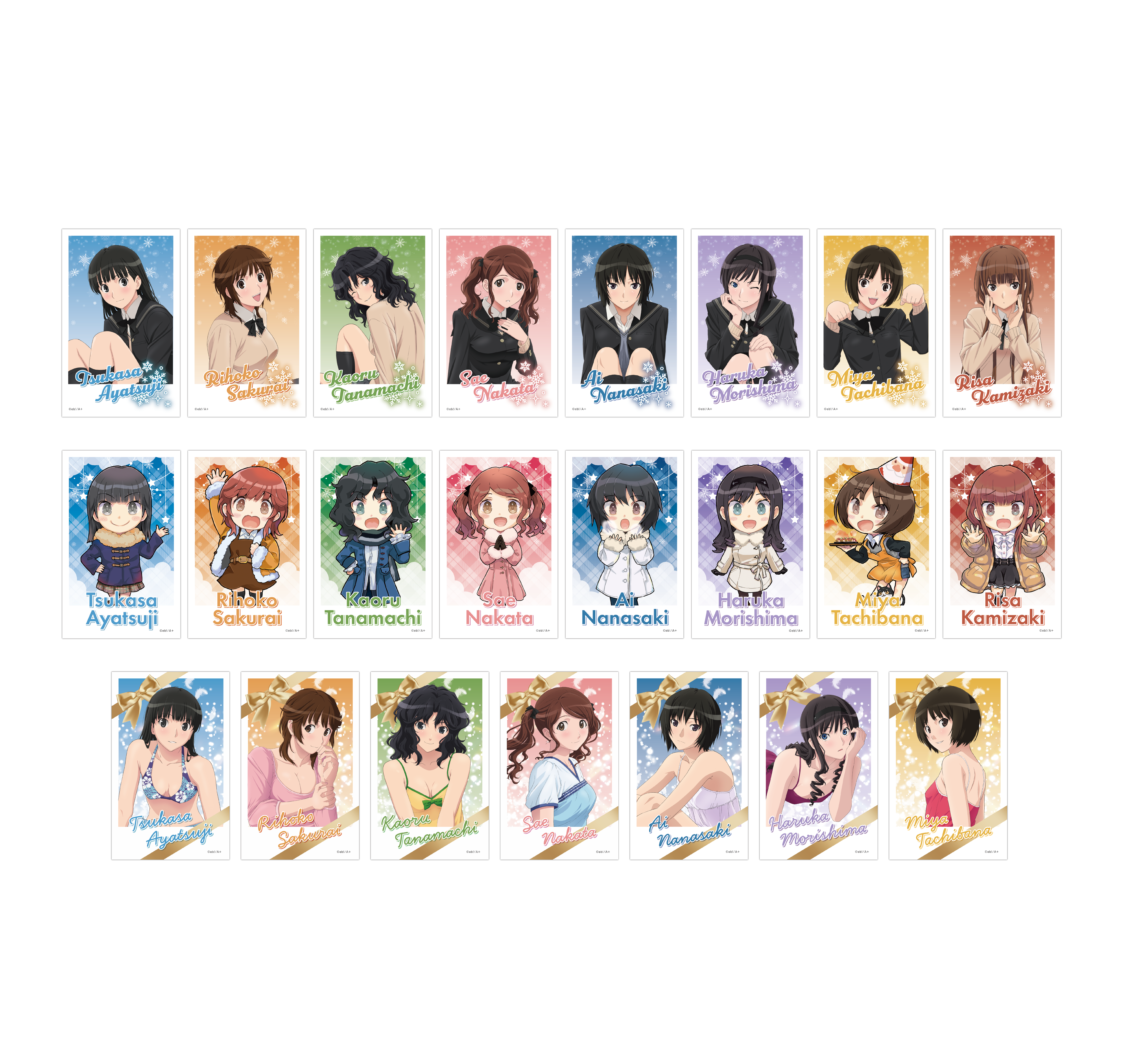 トレーディングインスタントカメラ風イラストカード（TVアニメ