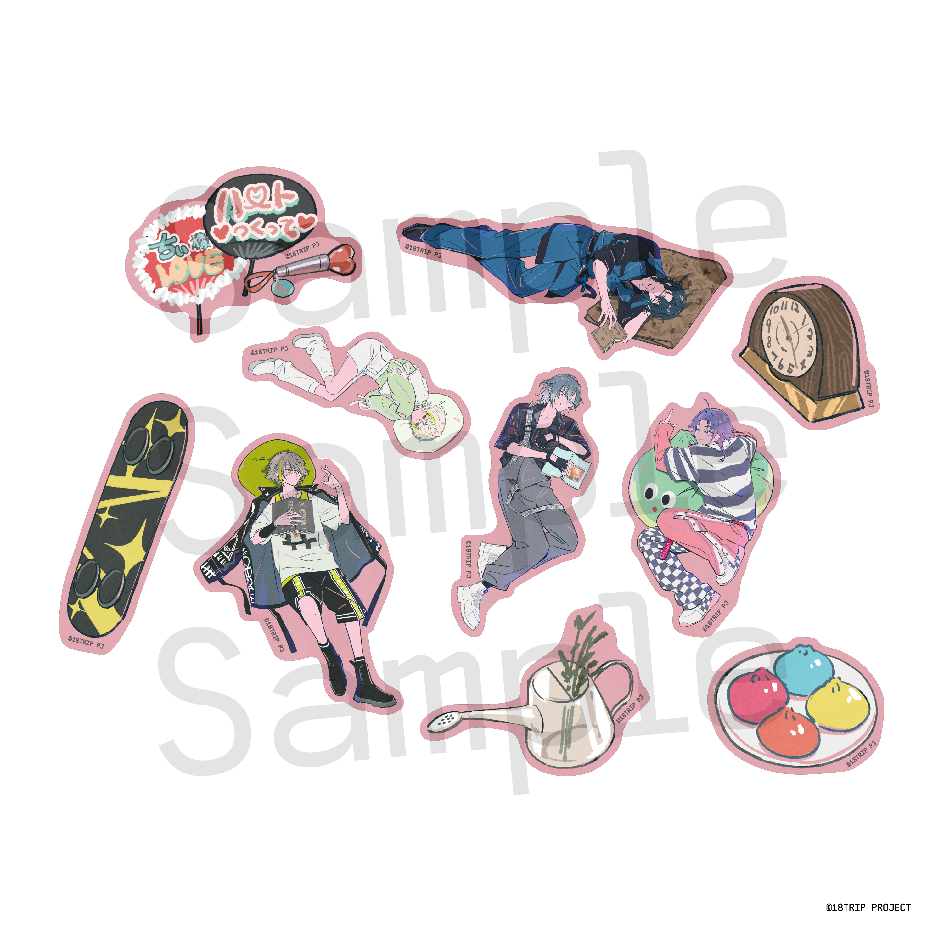18TRIP HAMA Nice Trip フレークシール(L4mps) | きゃにめ