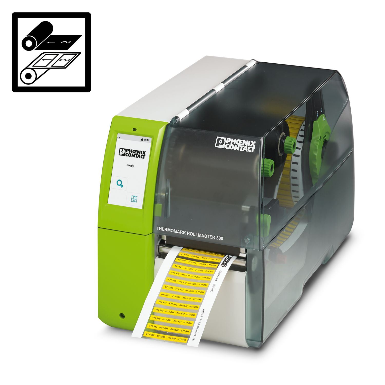 THERMOMARK ROLLMASTER 600 - 熱転写プリンタ - 0804663 | Phoenix Contact