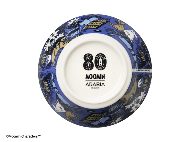 80周年を祝うプレミアムコラボ ムーミン×アラビア×ファッツェルの限定